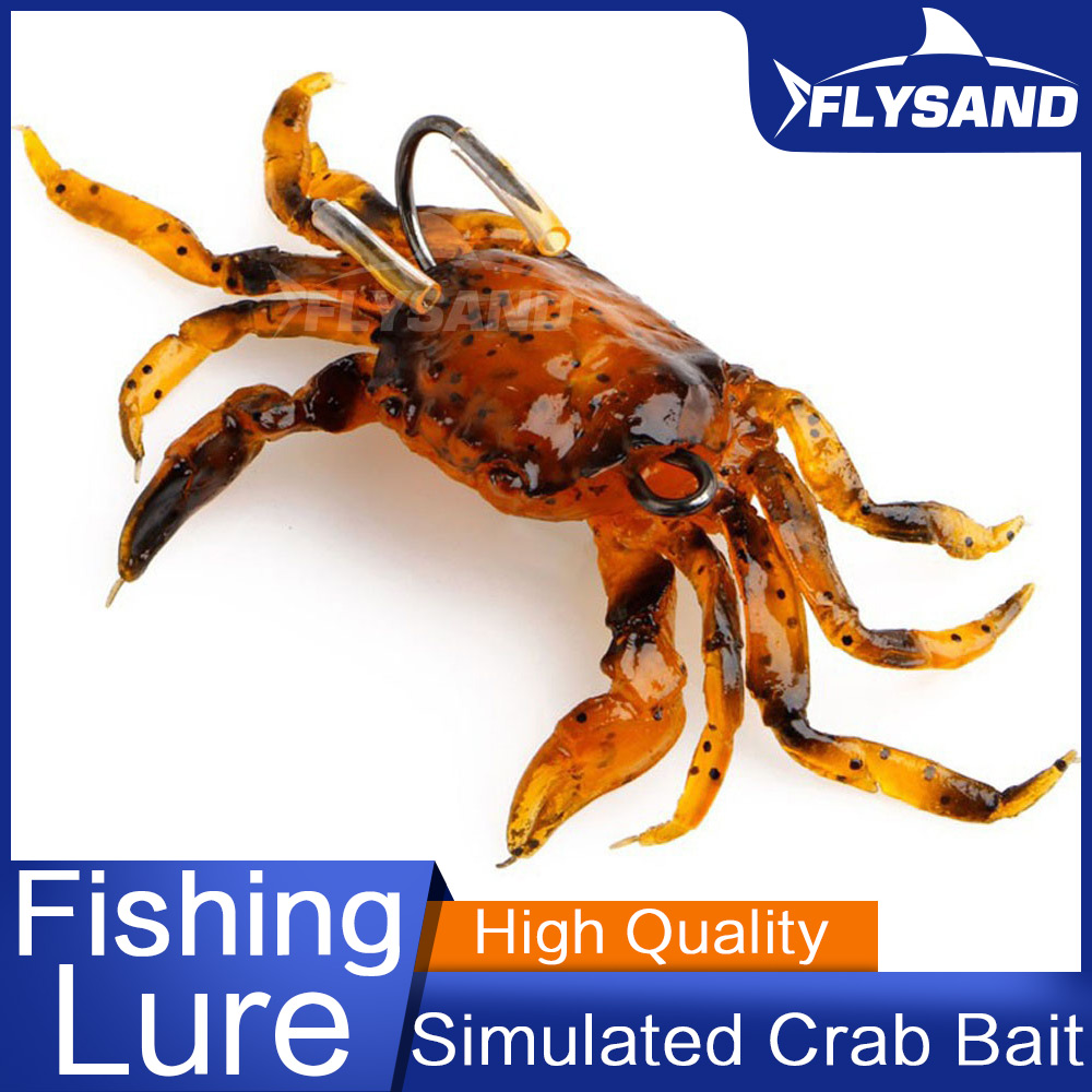 Fishing Lure Soft Plastic - FLYSAND Bionic Crab Silikonowa miękka przynęta
