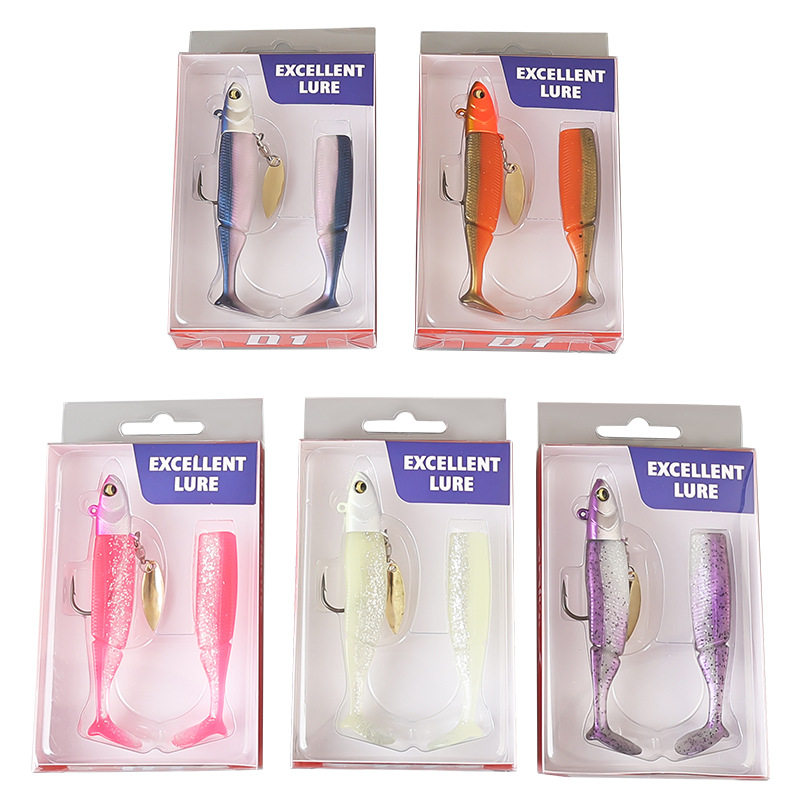 Fishing Lure Blade Bait - 1 szt. Miękka przynęta wędkarska typu