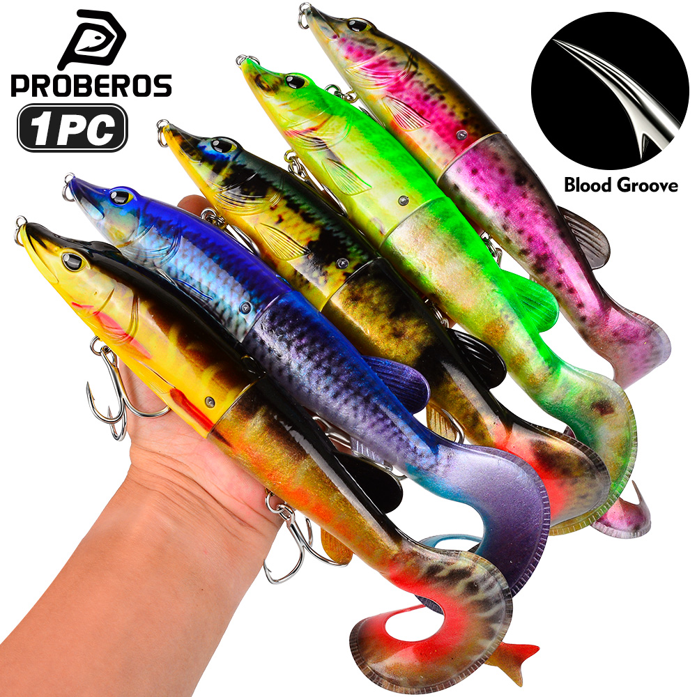 Fishing Lure Jerkbait - PROBEROS 1 szt. 2-częściowa przynęta typu