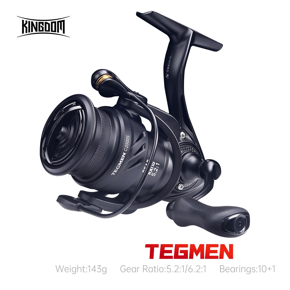 Kastking Reel Zephyr - Kołowrotek spinningowy Kingdom Tegmen, 143 g,