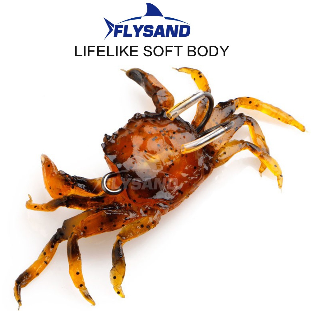 FLYSAND Bionic Crab Silikonowa – Fishing Lure Soft Plastic recenzja i cena