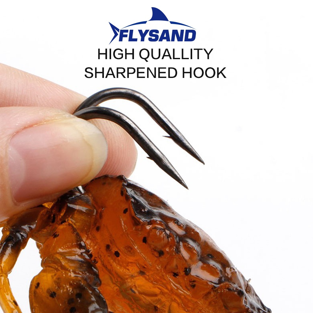 FLYSAND Bionic Crab Silikonowa – Fishing Lure Soft Plastic recenzja i cena
