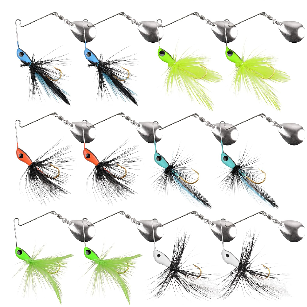 6 szt./12 szt. Przynęta spinni – Fishing Lure Spinnerbait recenzja i cena