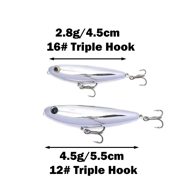 Nowy 4.5g Mini Wobblers Ołówek – Fishing Lure Soft Plastic recenzja i cena