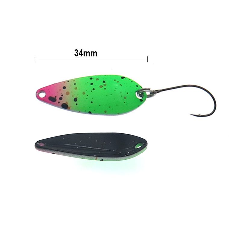 Łyżka wędkarska 4,3 g 34 mm UV – Fishing Lure Spoon recenzja i cena
