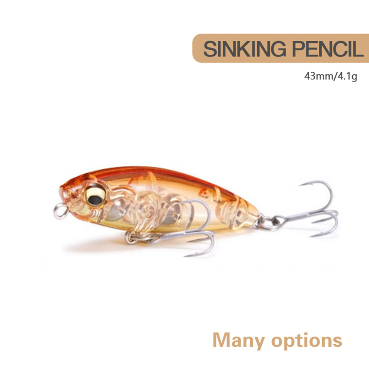 4.3cm 4.1g przynęta wędkarska  – Fishing Lure Jerkbait recenzja i cena