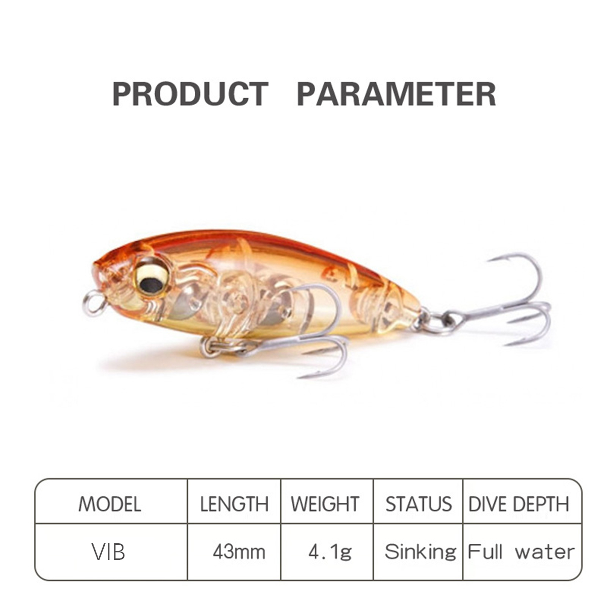 4.3cm 4.1g przynęta wędkarska  – Fishing Lure Jerkbait recenzja i cena