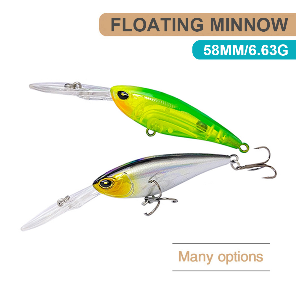 5.8cm 6.63g przynęty pływający – Fishing Lure Jerkbait recenzja i cena