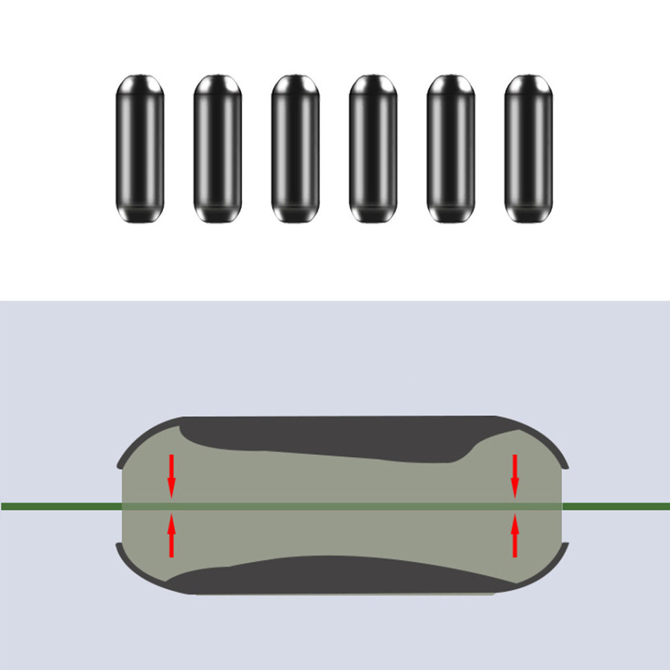 6 sztuk/1 grupa ciężarek wędka – Fishing Lure Accessories recenzja i cena