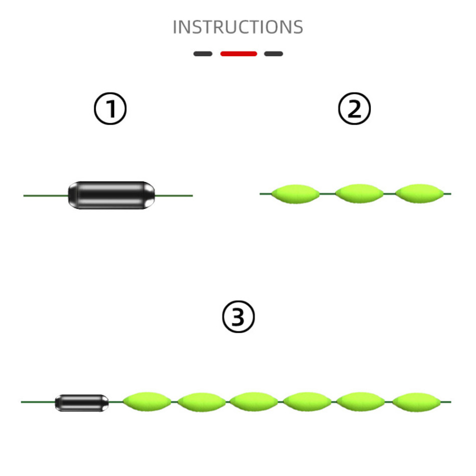 6 sztuk/1 grupa ciężarek wędka – Fishing Lure Accessories recenzja i cena